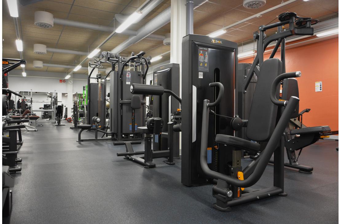 Liehussa käytössä uudet Thor fitness painopakkalaitteet