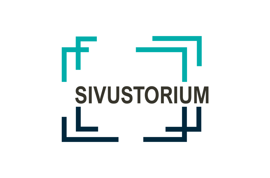 Sivustorium-yrityksen logon värillinen versio valkoisella taustalla.