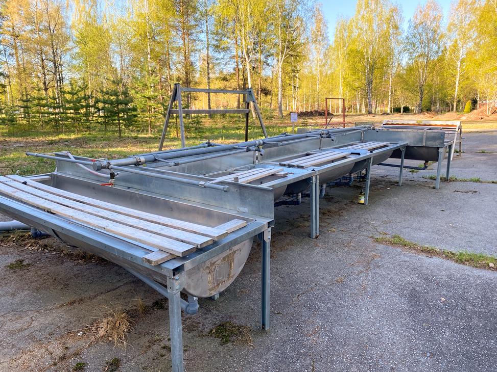Ilomantsin kunnan matonpesupaikka kirkonkylällä.
