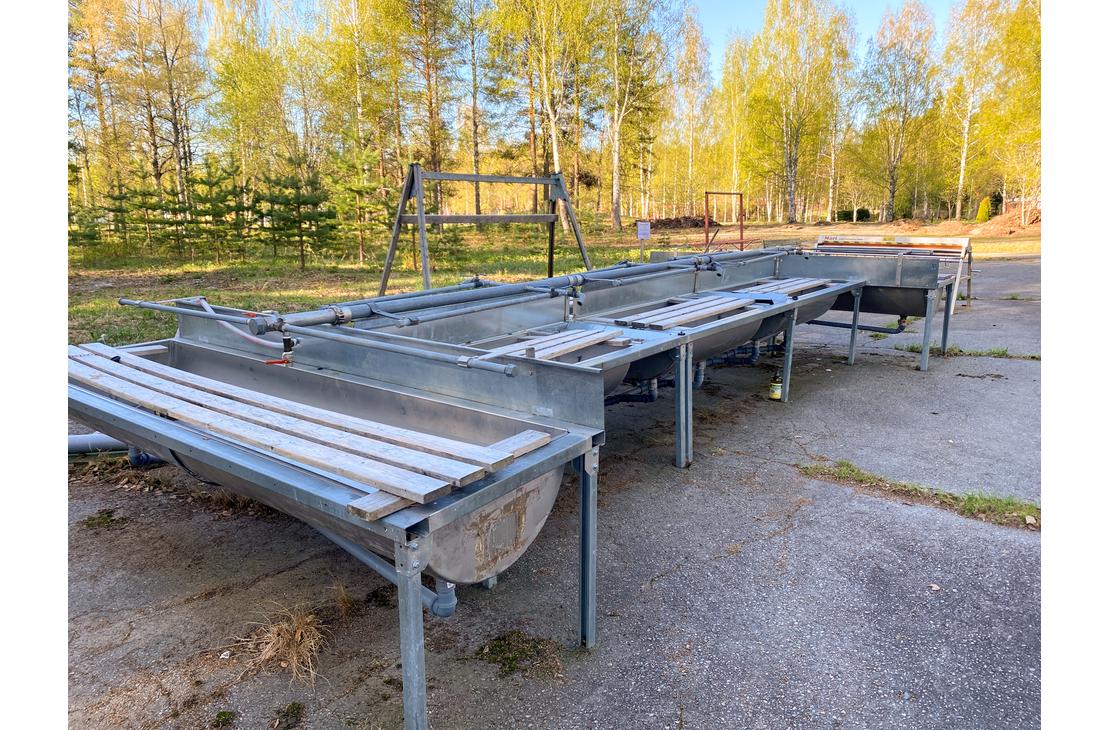 Ilomantsin kunnan matonpesupaikka kirkonkylällä.